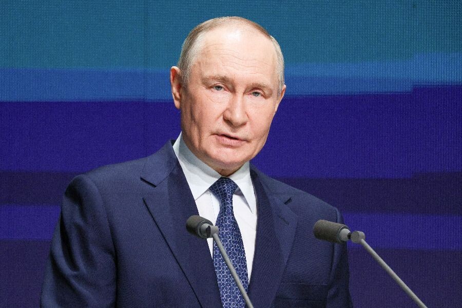    Президент РФ Владимир Путин / Источник: © Сергей Булкин/ТАСС