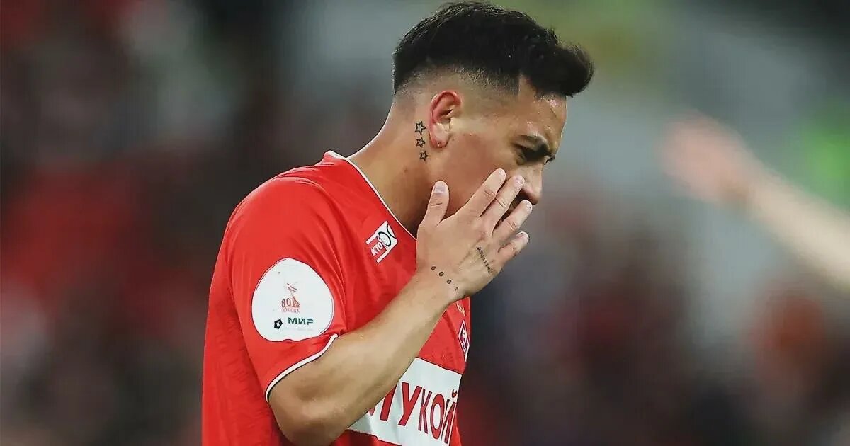 Полузащитник "Спартака" Эсекьель Барко. 