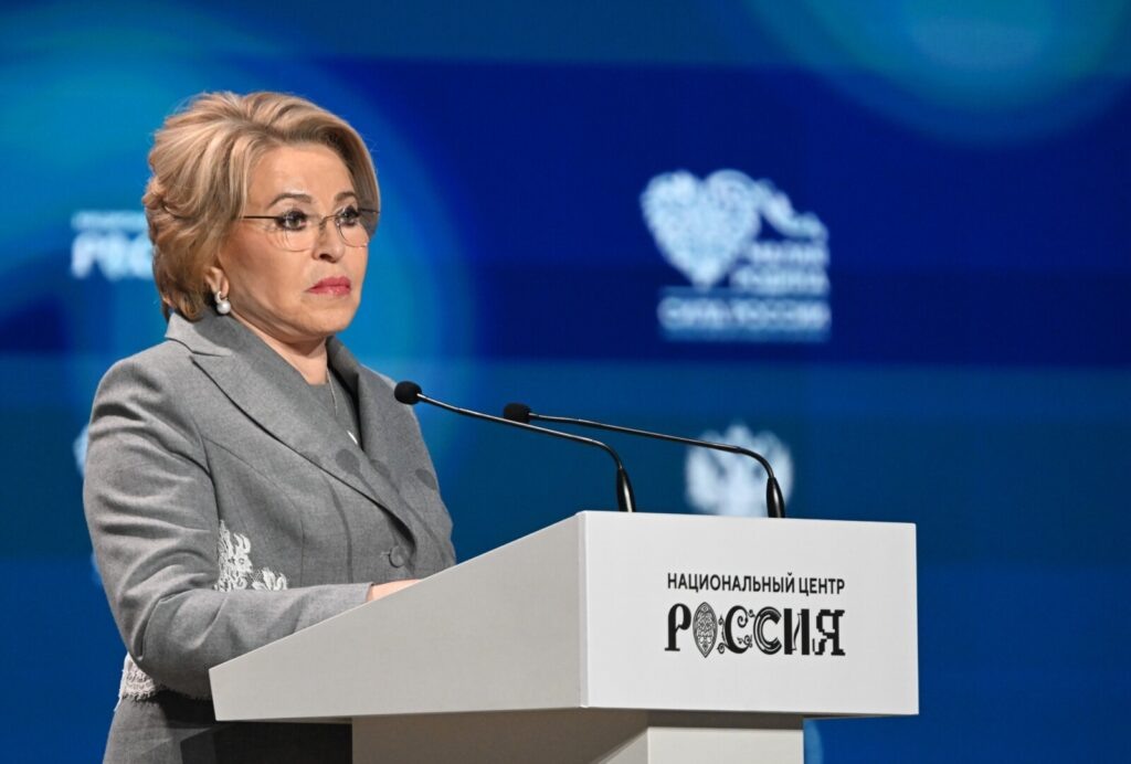    Председатель Совета Федерации РФ Валентина Матвиенко. Илья Питалев / РИА Новости