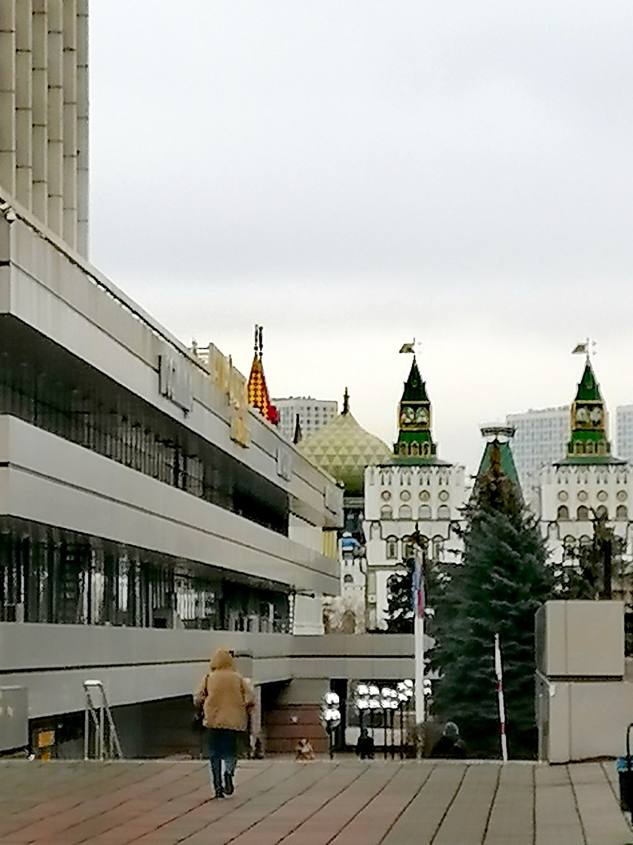 Вид на Измайловский кремль. 