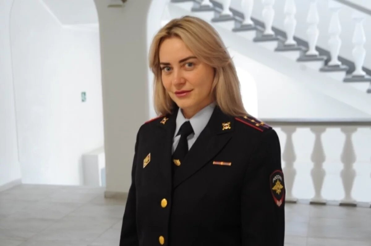    Светлана Старикова пошла работать в полицию по примеру отца.