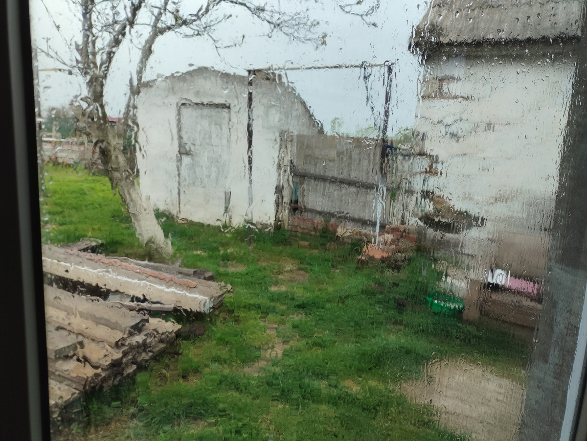 Чуть позже разошелся дождик