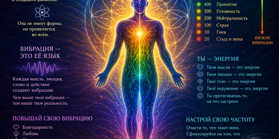 Энергии и вибрации