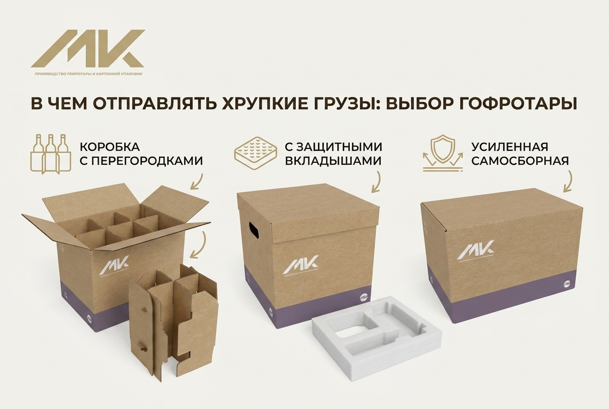Упаковка для хрупких грузов
