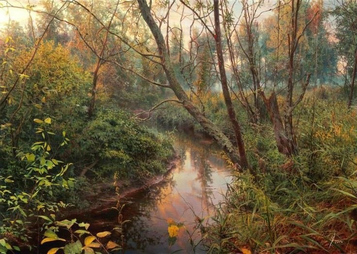 Необыкновенно атмосферные реалистичные, но нереальные картины современного художника Вадима Секацкого