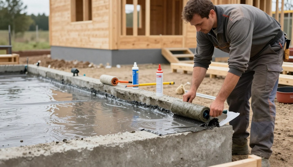 гидроизоляция фундамента