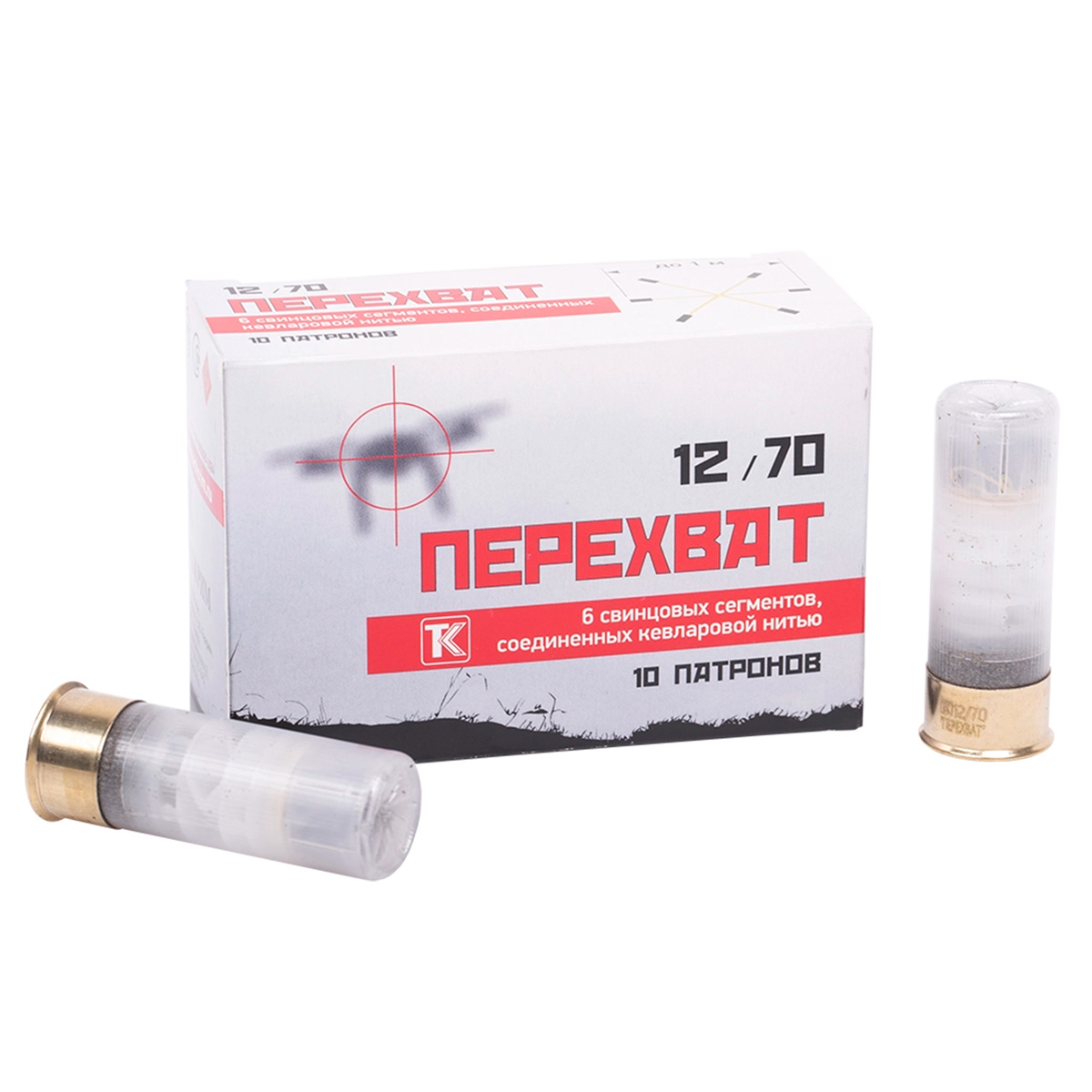 Охотничий патрон Техкрим 12/70 Перехват 00-0002415