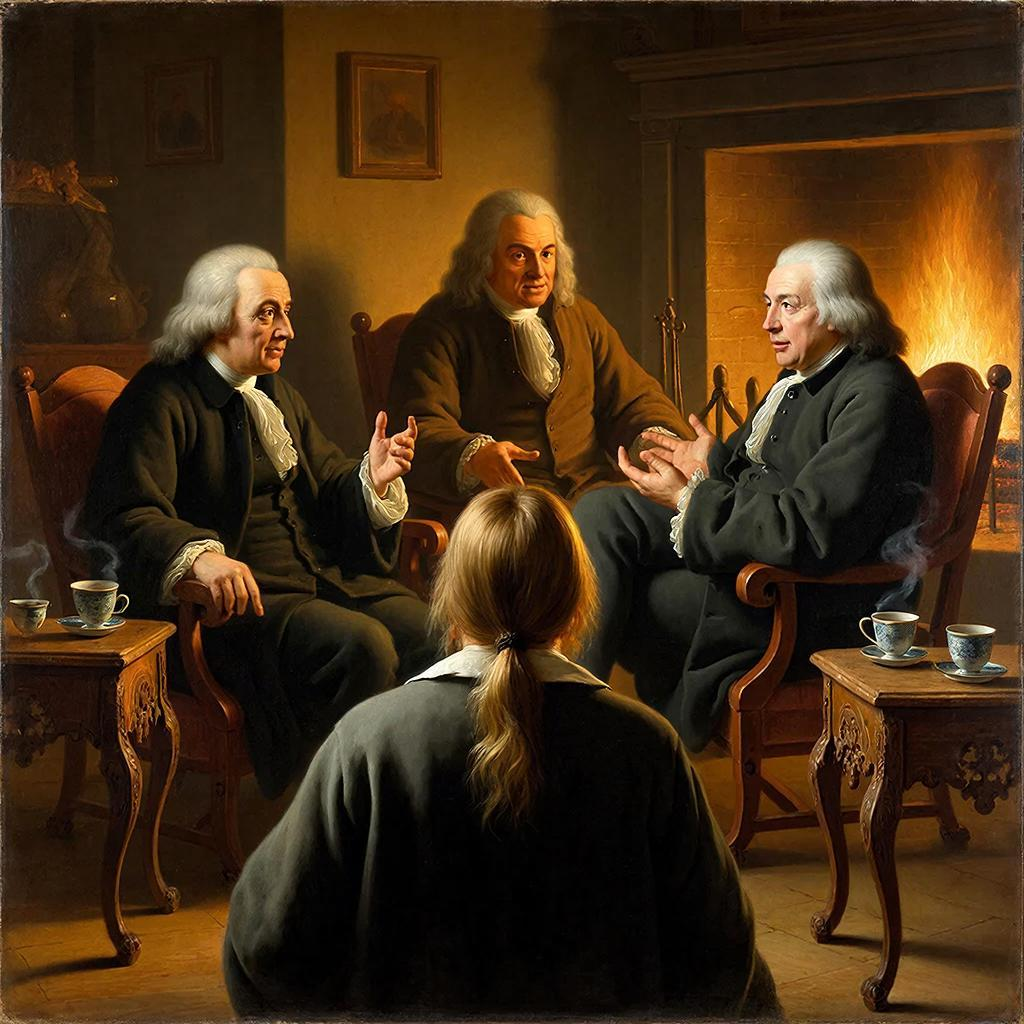 Кант, Ориген, Спиноза и я, Сапольски фоткает