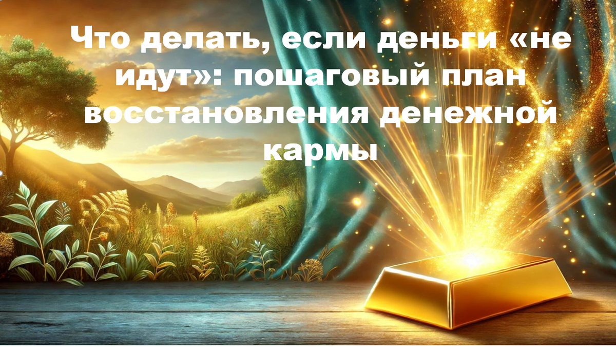 Что ослабевает денежный поток? Не идут деньги. Как исправить ситуацию?