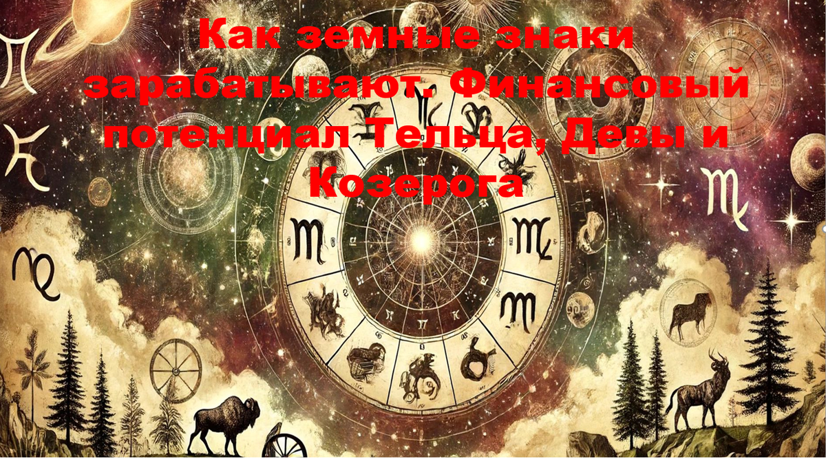 Как земные знаки зарабатывают: финансовый потенциал Тельца, Девы и Козерога через управителей 2 и 11 домов — только факты Джйотиш.