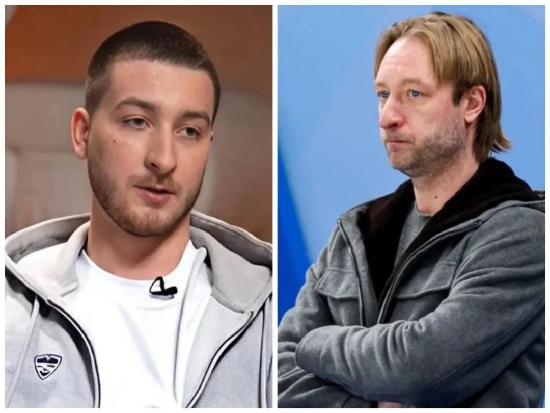 Егор Ермак / фото: скрин c YouTube-канала «КАК ЕСТЬ. Денис Пархоменко»; Евгений Плющенко / фото: Sport.ru