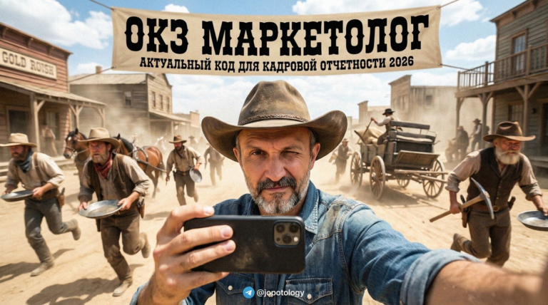    Код ОКЗ: Маркетолог (2026) Сергей