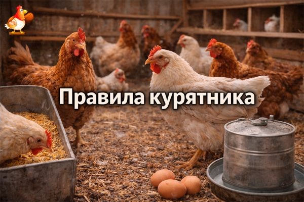 Правило курятника, которое знают единицы – куры молчат, а вы теряете яйца 🥚🥚🥚