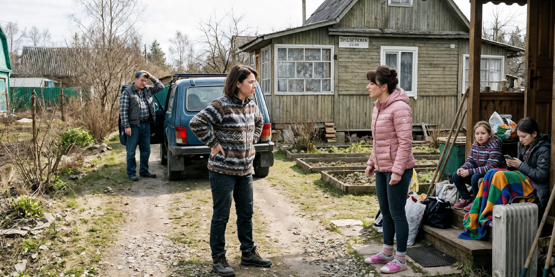 Золовка без спроса поселилась со своими детьми на моей даче