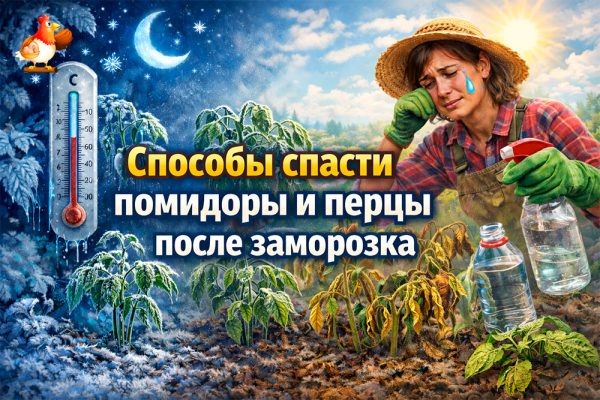 Ночью был холод, утром инфаркт – 7 способов спасти томаты и перцы после холодной ночи и не похоронить урожай раньше времени 🍅🥒🌶️