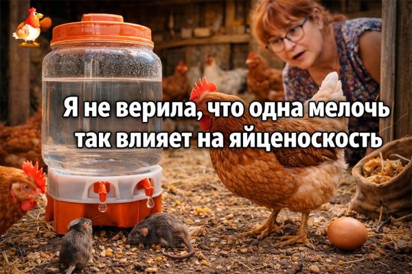 Я смеялась над этой мелочью, а потом куры выдали рекорд – я не верила, что одна мелочь так влияет на яйценоскость 🥚🥚🥚