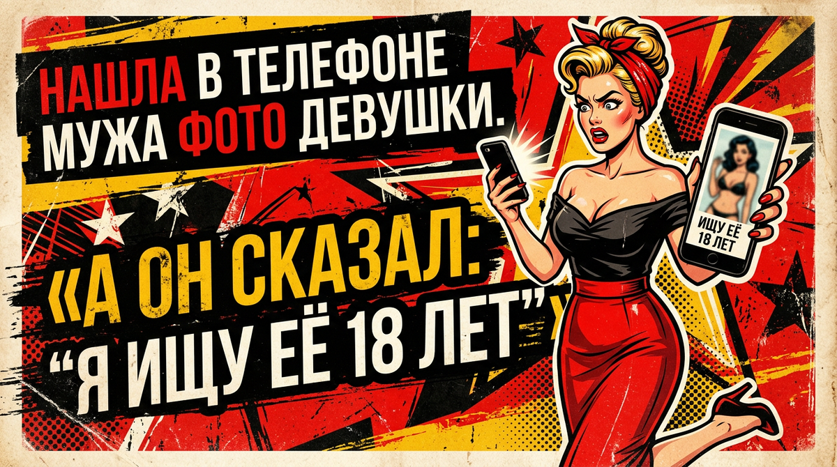 Нашла в телефоне мужа фото девушки