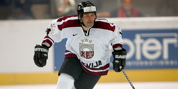     Леонид Тамбиев в сборной Латвии