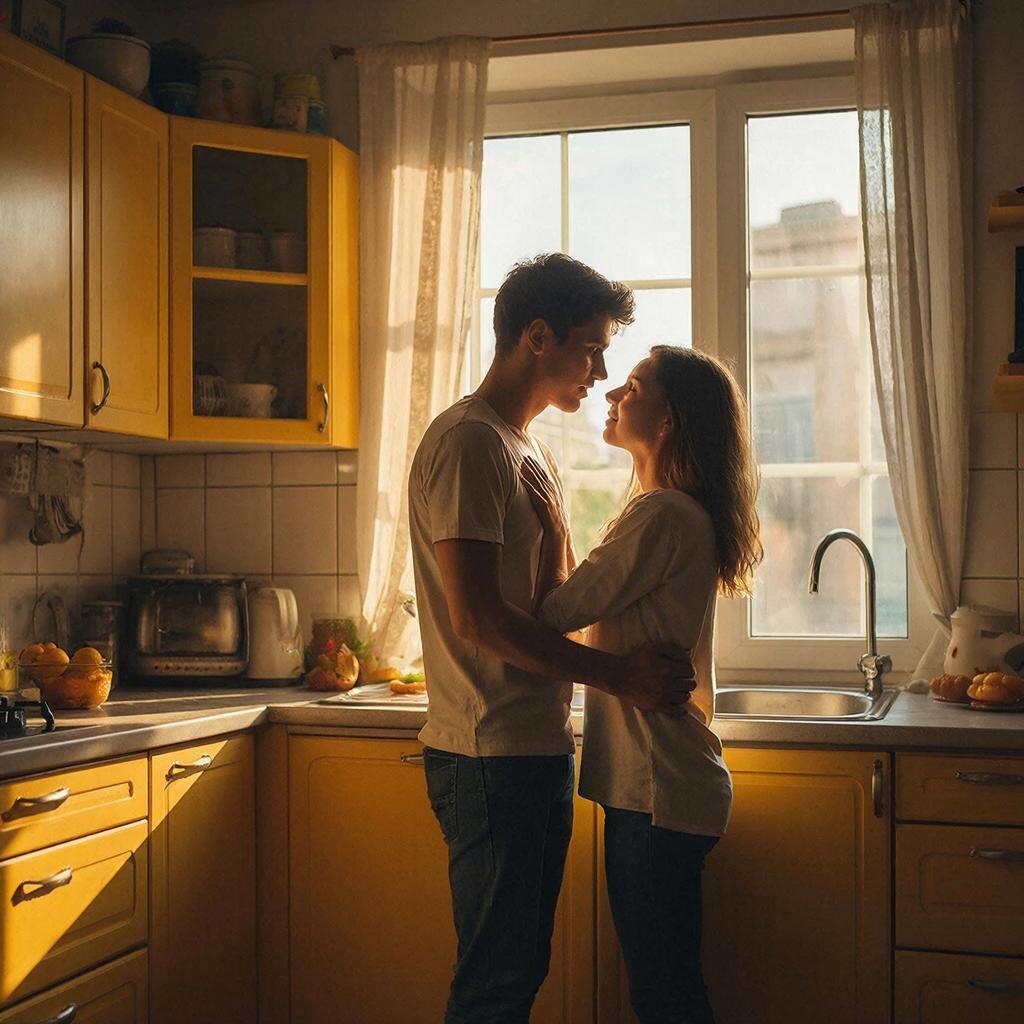 свет упал на плечо