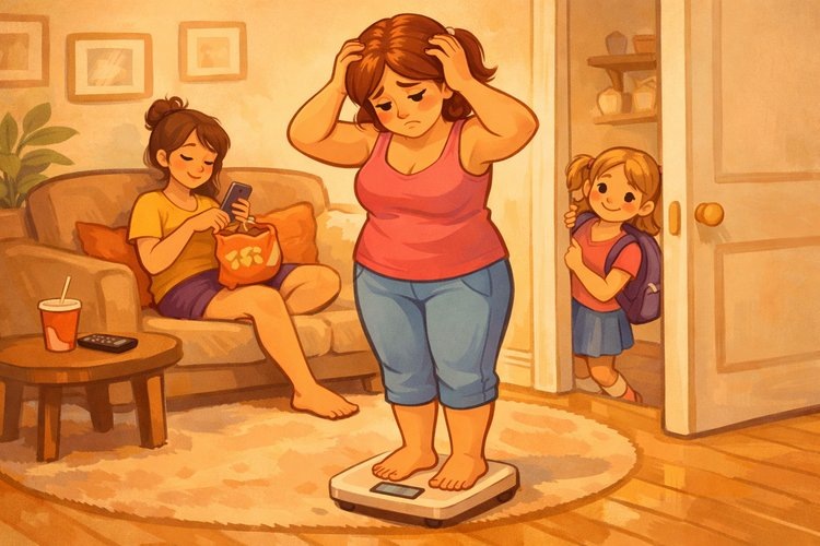 Прочитала новость 21 апреля и поняла, что мои дочери идут тем же путем, что и я - в плане переедания