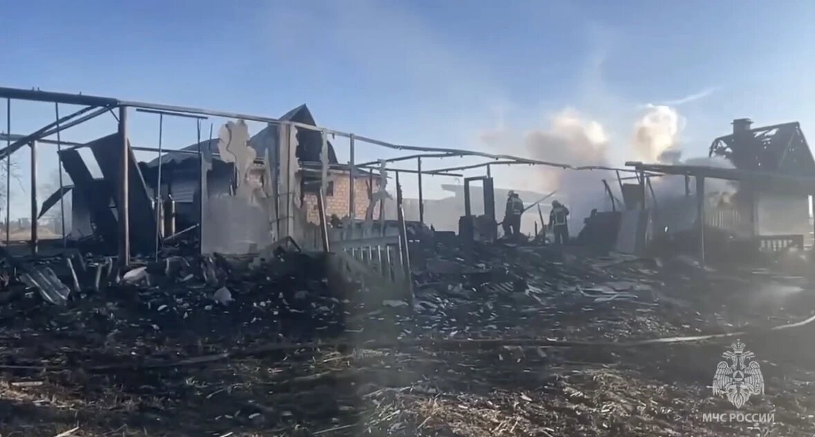    Фото: стоп-кадр видео МЧС по Ленобласти.