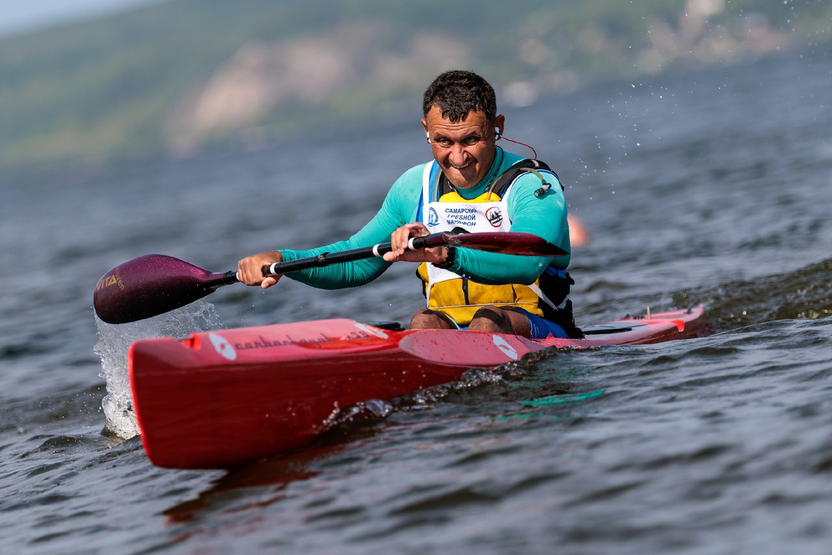 Каяк S56 в открытой акватории.