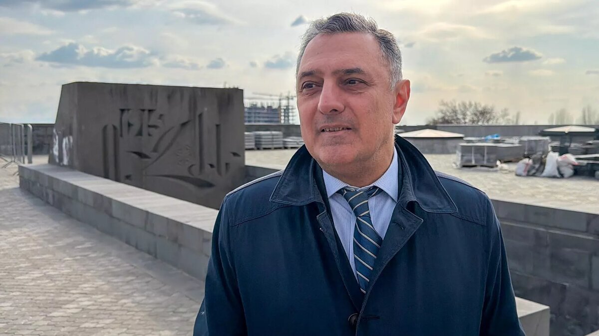 Временно исполняющий обязанности директора Музея-института геноцида армян Грачья Ташчян © Sputnik