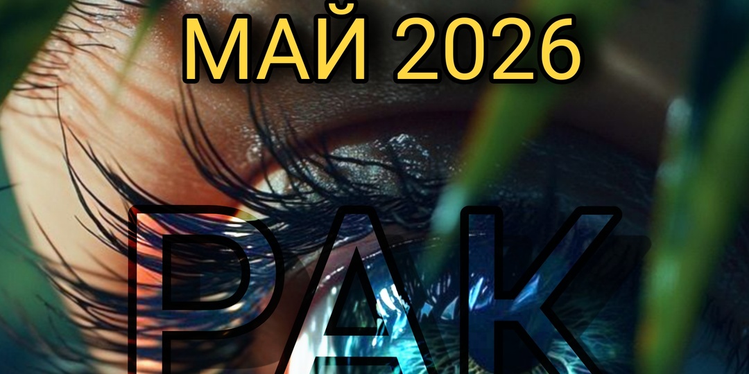 Рак Май 2026. Время нужных людей и смелых планов.