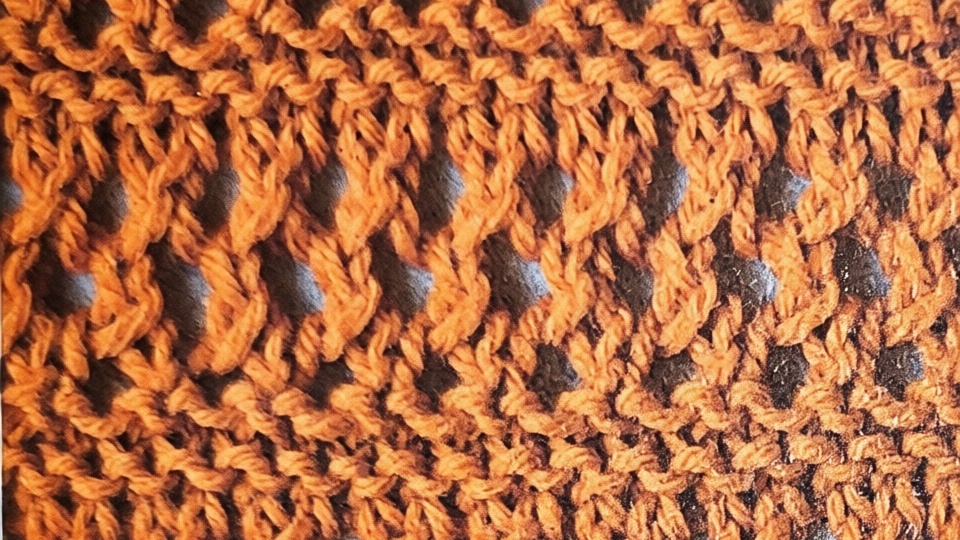 Узор «Горизонтальная сетка» — ажурная изюминка вашего вязания!