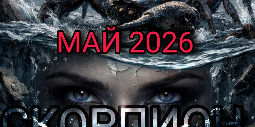Скорпион Май 2026. Время честных решений.