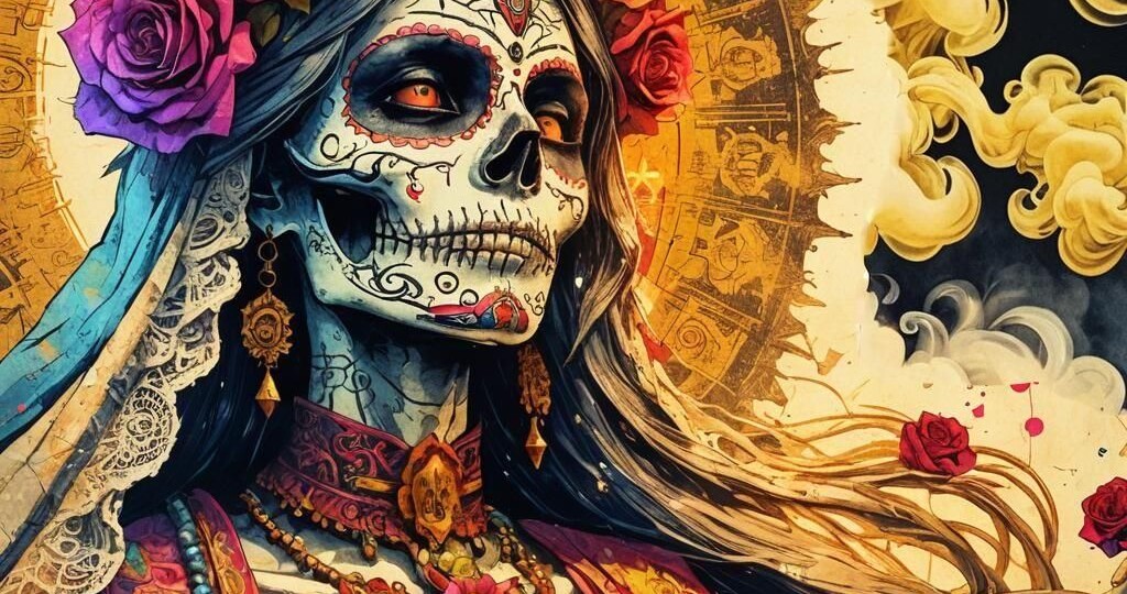Череп и роза. Некроманты, христиане и Санта Муэрте