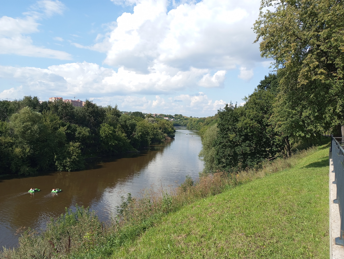 Пахра в Подольске