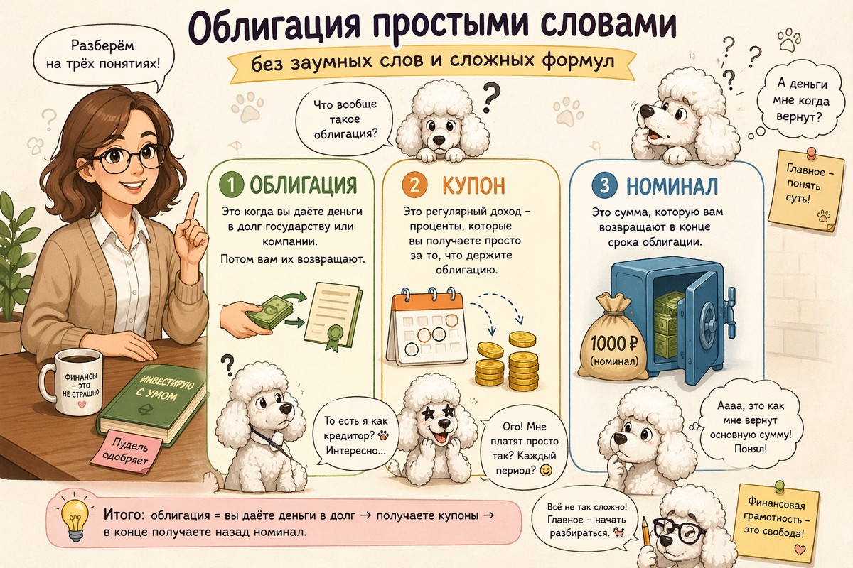 Напоминалка про облигации
