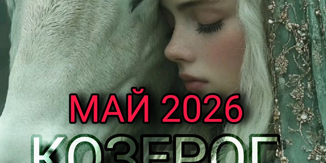 Козерог Май 2026. Хватит пахать, пора кайфовать.