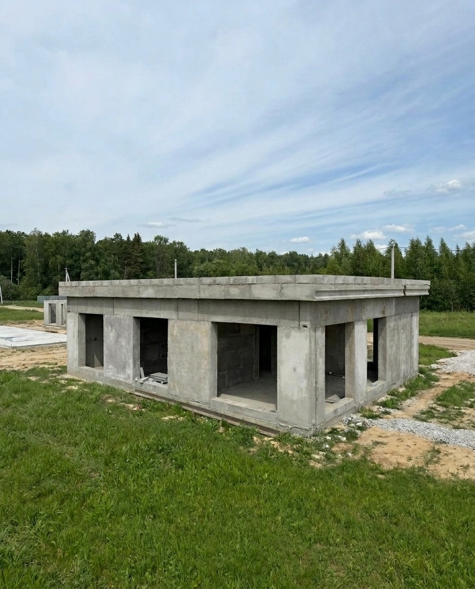 Дом собранный за 12 часов