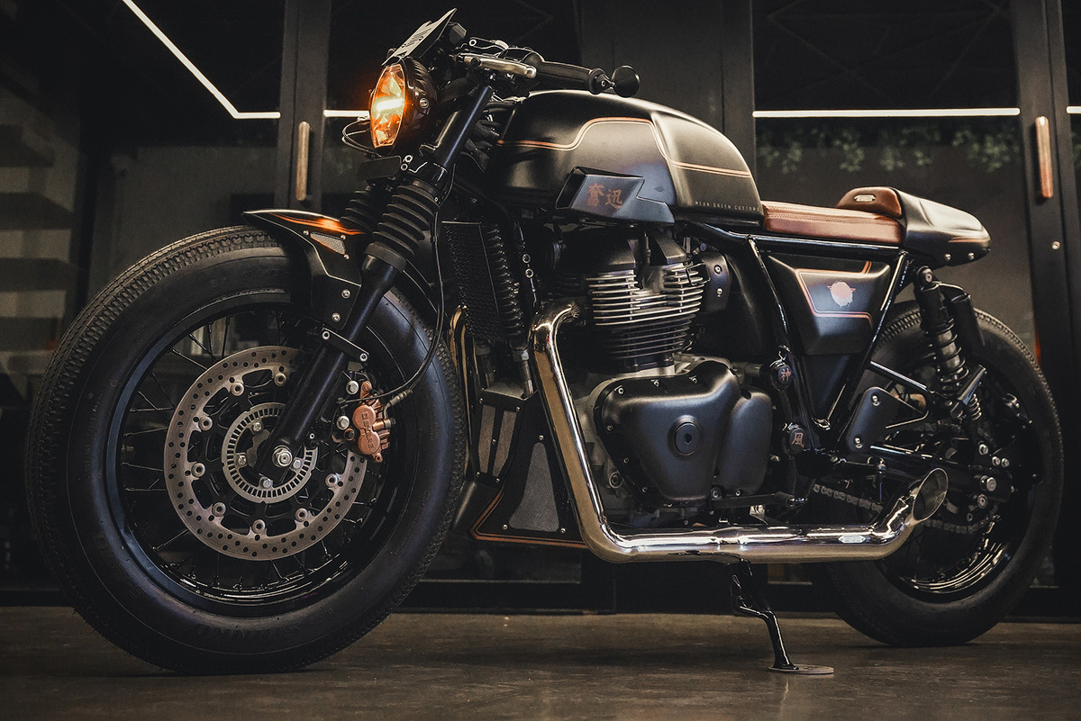 Fūjin: японский стиль на базе Royal Enfield Continental GT 650