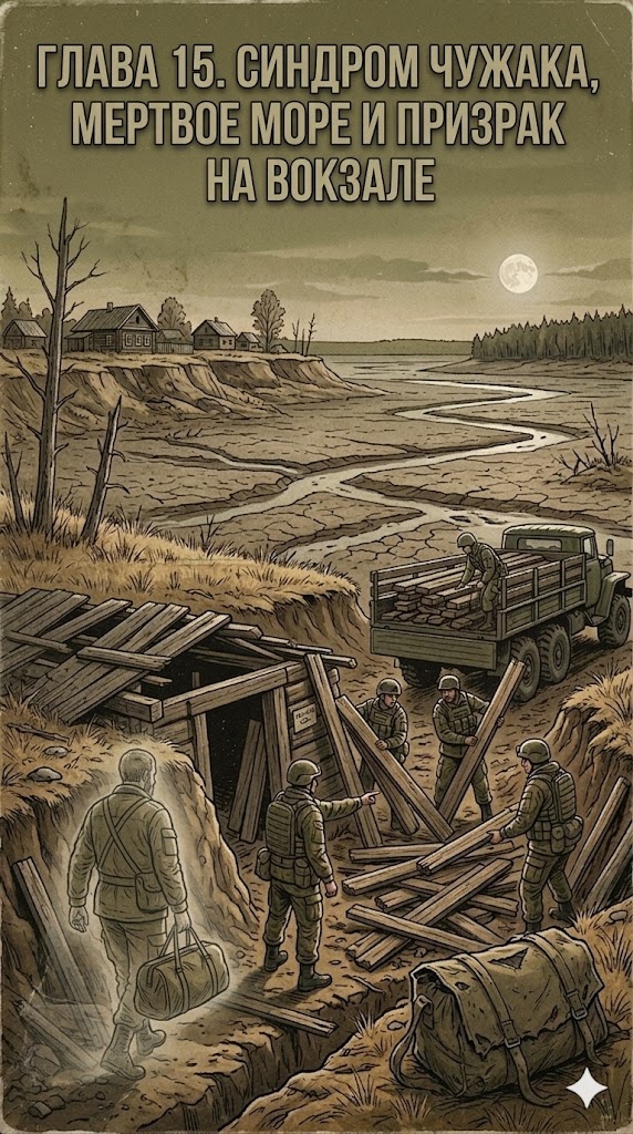 Создано при помощи ИИ для книги-сериала «Записки мобилизованного»