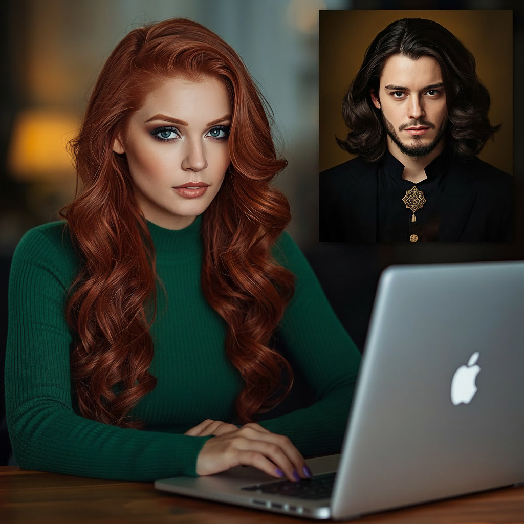 Наследница чужой жизни. Фэнтези. Попаданцы. Иллюстрация ИИ по идее Татьяны Лисицыной