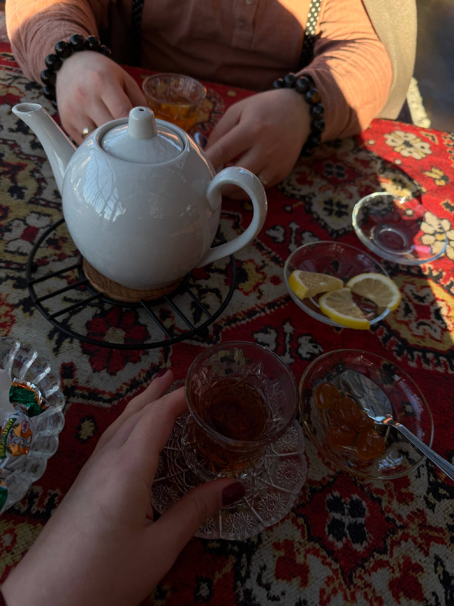 Подача чая 