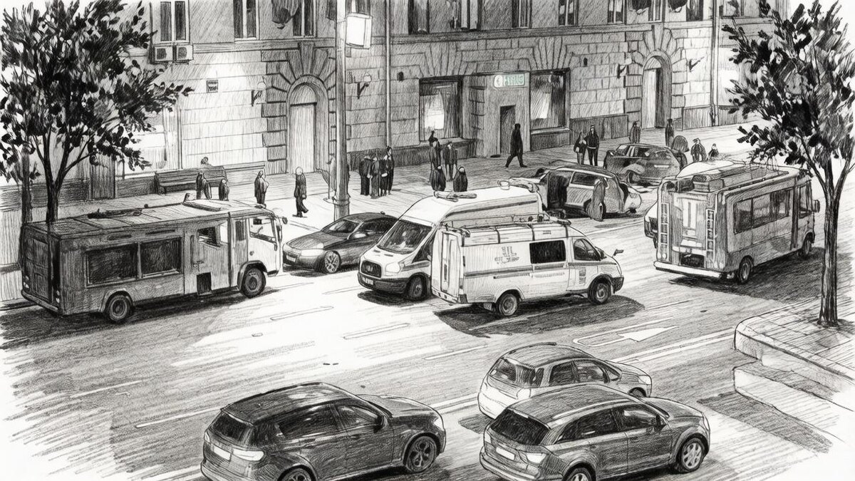 Авария Садовая-Черногрязская 13 в Москве