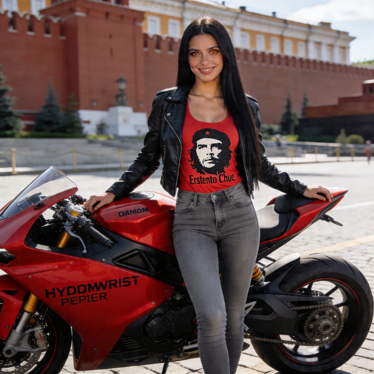 Юля и ее красавец