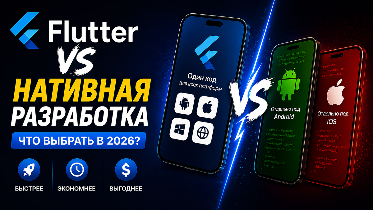 Flutter vs нативная разработка