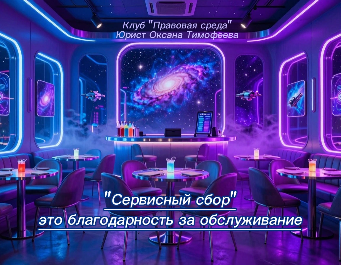 Сервисный сбор за обслуживание.