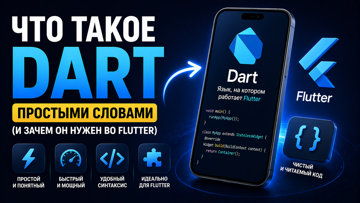 Что такое Dart простыми словами
