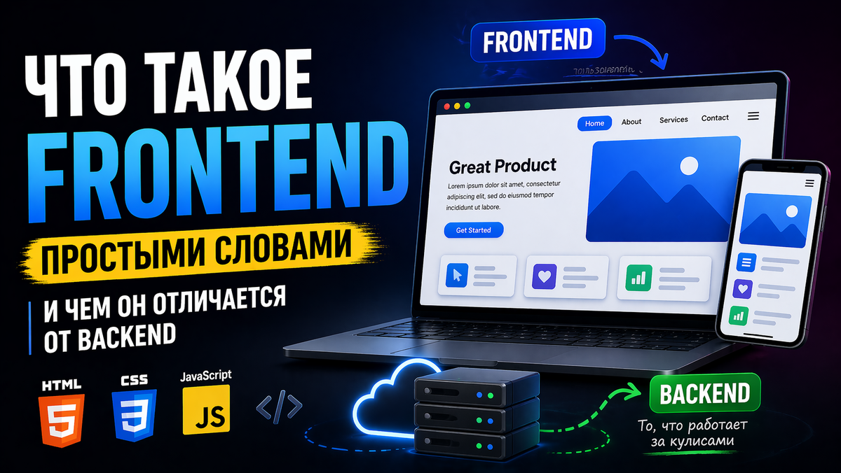 Что такое Frontend простыми словами