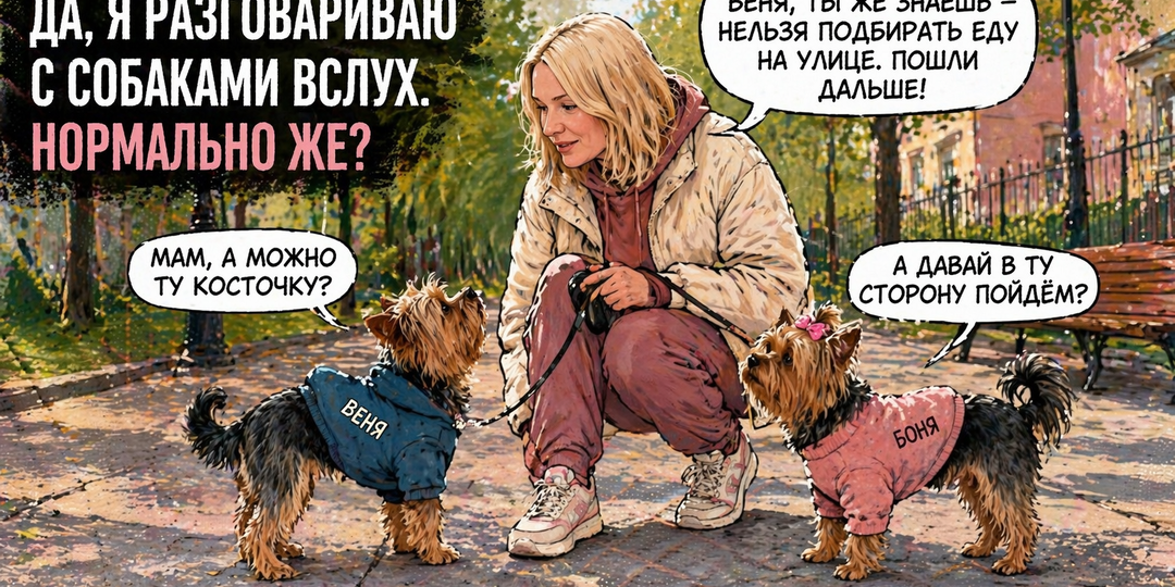 Странные привычки, которые появляются, когда заводишь собаку