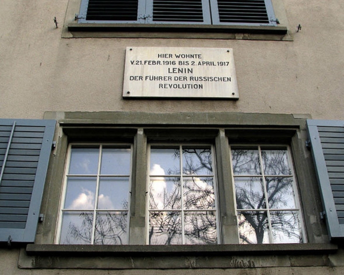 Дом в Цюрихе, где Ленин проживал в 1916 г.