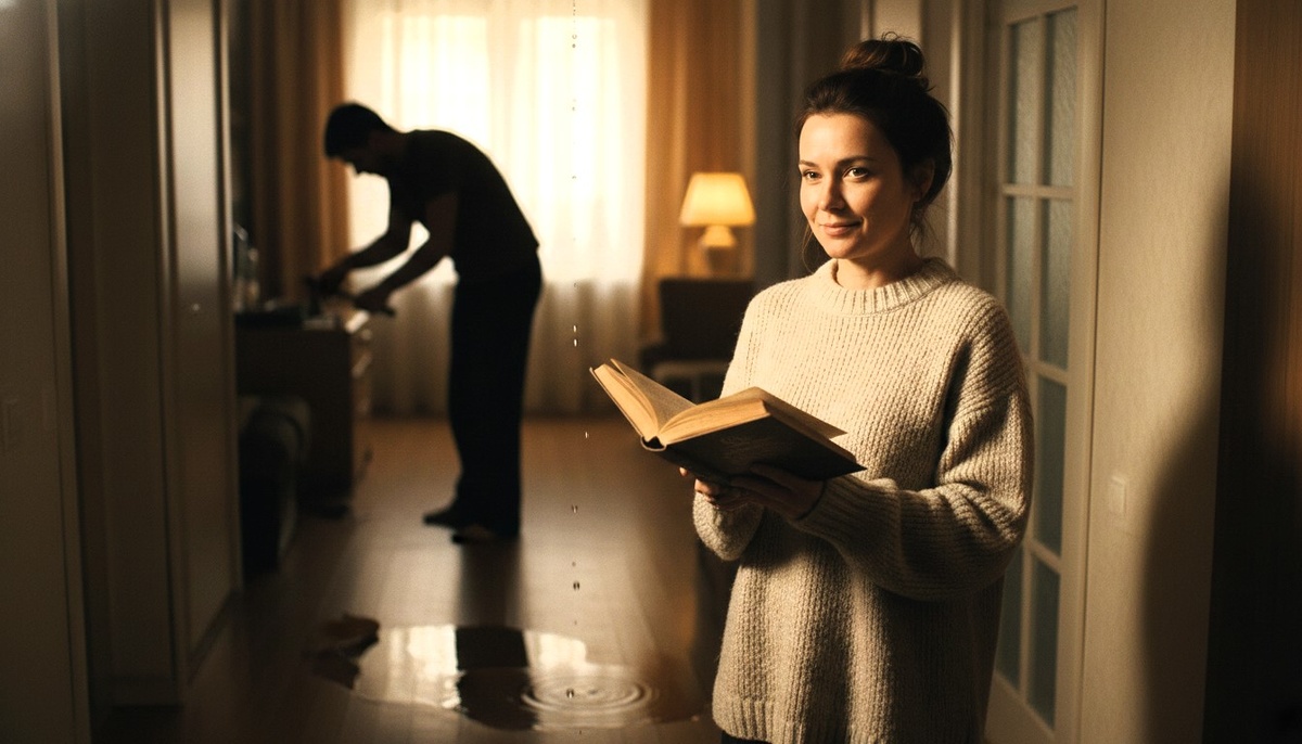 и тут потекло