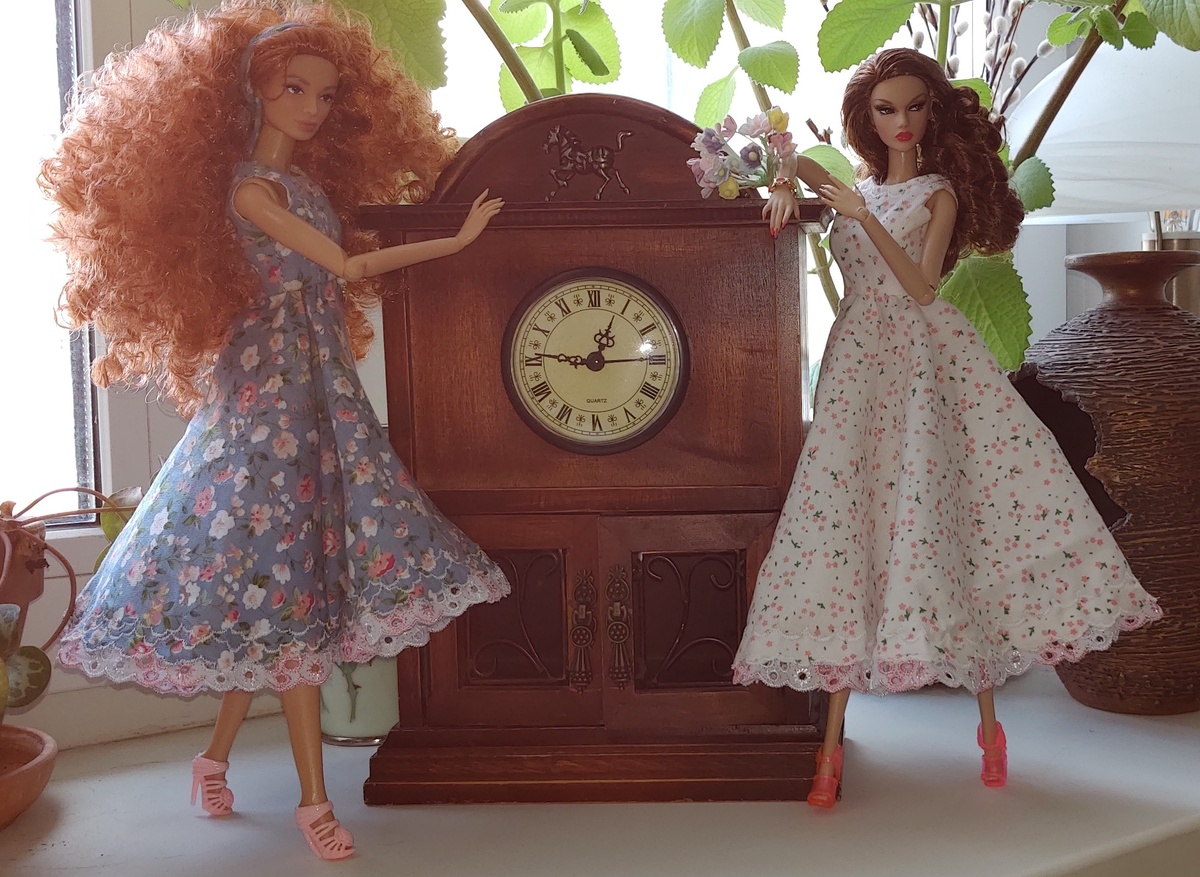 Ксиан и Мизи-испанка Anna May. Фото автора.