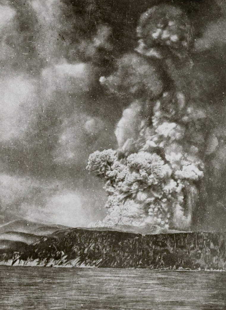 Извержение Кракатау в 1883 году / © wikimedia.org